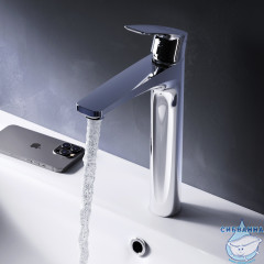 Смеситель для раковины AM.PM Gem F90A92000 (без донного клапана) (хром)