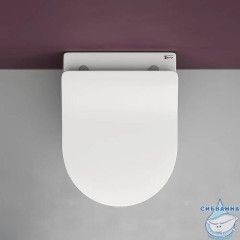 Унитаз подвесной безободковый Ceramicanova Play Rimless CN3001 с сиденьем быстросъемным Soft Close (микролифт)