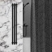 Полотенцесушитель электрический Indigo Style (с таймером) 13х120 черный муар (с возможностью скрытого подключения, подключение R/L)