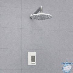 Встраиваемый комплект для душа с верхней душевой насадкой A12667W