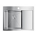 Кухонная мойка Omoikiri Akisame 65-IN-L 4973058 нержавеющая сталь