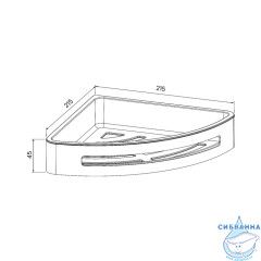  Полочка Iddis Optima Home SHE11SPi44