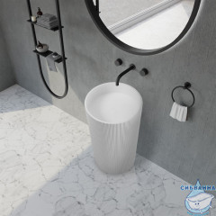 Раковина напольная 50 см ABBER Stein AS2501-H