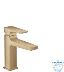 Смеситель для раковины Hansgrohe Metropol 32507140 (с донным клапаном) (бронза)