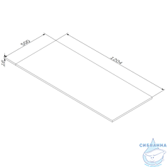 Столешница AM.PM Func 120 M8FST1201WG