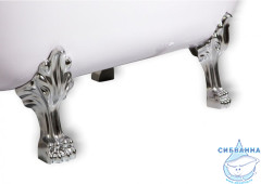 Ножки к ванне каменные Эстет Скарлетт (серебро) ФР-00001313 
