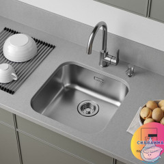 Мойка, нерж. сталь, сатин, 446*446, Mate, IDDIS, MAT44S0i77