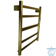 Полотенцесушитель электрический Calypso Ares П5 50х55 (брашированное золото)