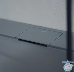 Поддон из литьевого мрамора Kupala 100х80 T5223FS серый