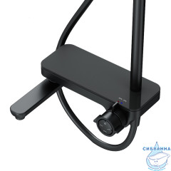 Душевая система AM.PM Like 220 1 режим F0780722 (чёрный матовый)