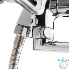 Смеситель для ванны с длинным изливом с керамическим дивертором,  Nelson, Milardo, NELSBLCM10