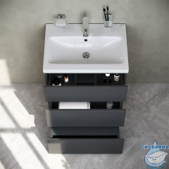 Тумба под раковину AM PM Gem 60 графит