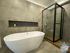 Ванна из литьевого мрамора New Line Sanitary Эдем 170х80 (с переливом)