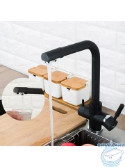 Смеситель кухни Frap F4352-7 (черный матовый)