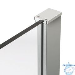 Душевое ограждение Vincea Стелла 120x90 профиль хром, стекло прозрачное VSR-1ST9012CL