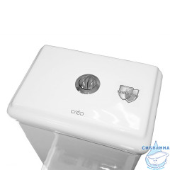 Унитаз напольный Creo Ceramique Dijon с бачком и сиденьем Soft Close (микролифт)