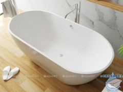 Ванна из литьевого мрамора Aquanet Family Stone 169х79