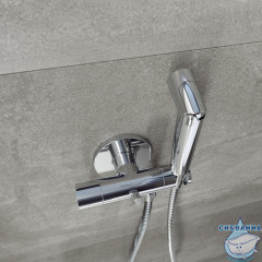 Встраиваемый смеситель с гигиеническим душем Iddis Axes AXESBR0i08 (хром)