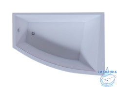 Акриловая ванна Aquatek Оракул R 180х125 с каркасом