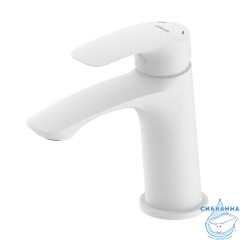 Смеситель для умывальника, белый матовый, Rora, Milardo, RORWT00M01