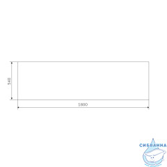 Панель фронтальная AM.PM Gem 180