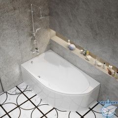 Акриловая ванна Тритон София L 150х95 с каркасом