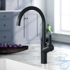 Смеситель для кухни Damixa Eclipse 310720300 (черный матовый)