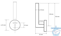 Держатель для туалетной бумаги Bemeta White 104112034