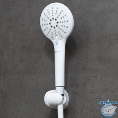 Душевая система Lemark Bronx 230 1 режим LM3729MW (белый матовый)