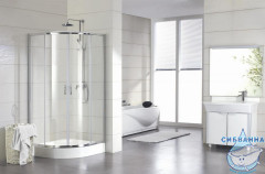 Душевое ограждение Encanto Stella 100x100 см профиль хром, стекло прозрачное ES100.1200A (без поддона)