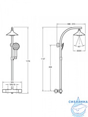 Душевая система Jacob Delafon Moxie E5799-CP