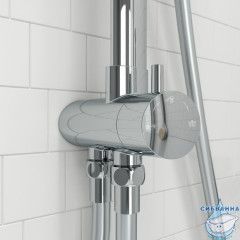 Душевой гарнитур с верхней лейкой, Swipe, IDDIS, SWI3F97i76