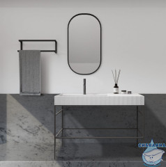 Раковина 120 см ABBER Stein AS2647