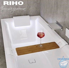 Акриловая ванна Riho Still Square 170x75 с каркасом
