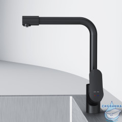 Смеситель для кухни AM.PM Like F8005722 (черный матовый)