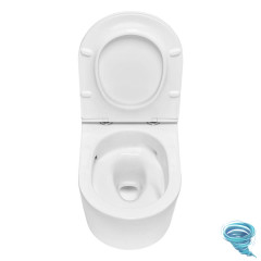 Унитаз подвесной безободковый TECEspring PRO S710001 с сиденьем Soft Close (микролифт)