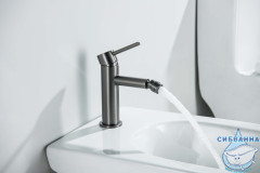 Смеситель для биде Aquatek Европа AQ1318BGM (оружейная сталь)