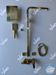 Душевая система Timo Torne SX-4320/17 260 1 режим (золото матовое)