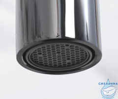 Смеситель для кухни Wasserkraft Glan 6607 (черный матовый)