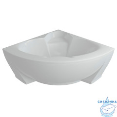 Акриловая ванна Aquatek Поларис-2 155х155 с каркасом