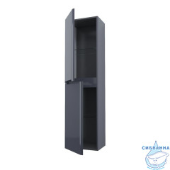 Пенал подвесной, 40 см, темно-серый, Edifice, IDDIS, EDI40D0i97
