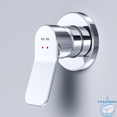 Встраиваемый смеситель для душа AM.PM X-Joy F85A65000  (хром)