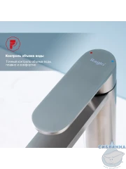 Смеситель для раковины Raglo R10.10.05 (сатин)