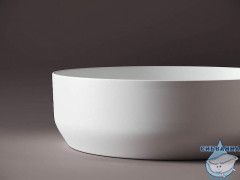  Раковина на столешницу 39 см Ceramicanova Element CN6022MW (белый матовый)