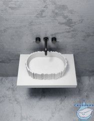 Раковина на столешницу 56 см ABBER Stein AS2655