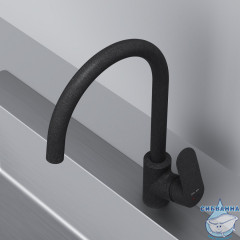 Смеситель для кухни Am.Pm Like F8007722 (черный матовый)