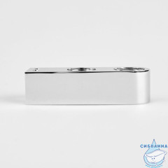 Излив для смесителя, ванна, плоский, латунь, 162 мм, фиксированный, хром, IDDIS, 995F16C2SM-1