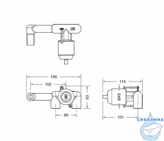 Внутренняя часть Bravat D968K-ENG