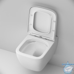 Унитаз подвесной AM.PM Gem C901701SC с сиденьем Soft Close (микролифт)