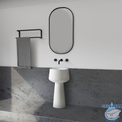 Раковина напольная 50 см ABBER Stein AS2508